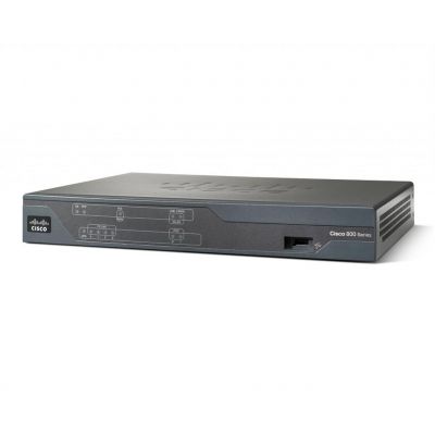 Cisco C886 bedrade router Fast Ethernet Zwart