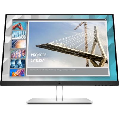 HP E24i G4 24-inch WUXGA Monitor Zwart, Zilver