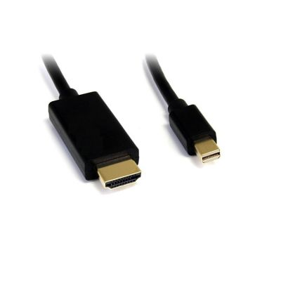 Mini DisplayPort naar DisplayPort 1,8 meter zwart