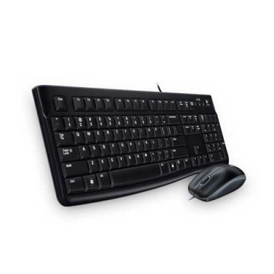 Logitech MK120 toetsenbord USB Zwart