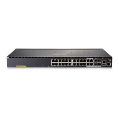 Aruba 2930M 24G PoE+ 1-slot Managed L3 Gigabit Ethernet (10/100/1000) Power over Ethernet (PoE) 1U Grijs